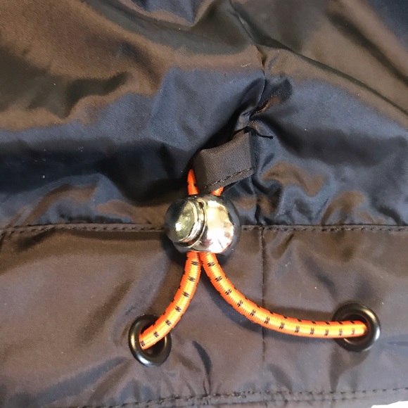 Save The Duck Black Mega Packable Hood Rain Jacket NWT Size Small - Picture 11 of 16